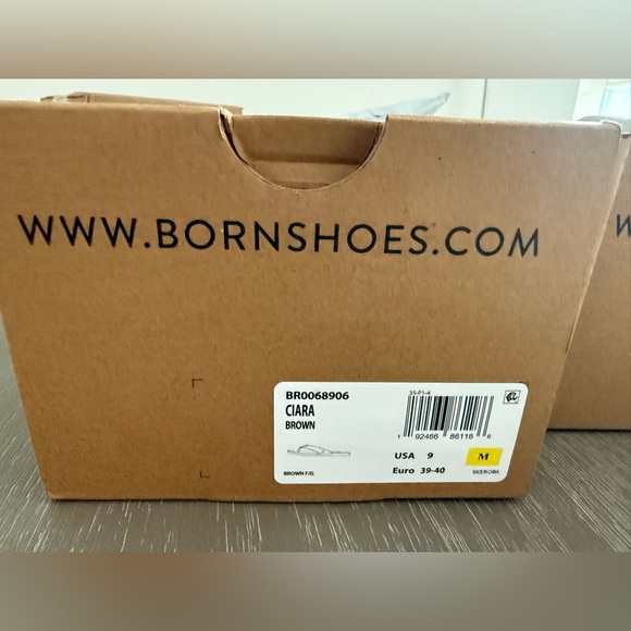 Born Women’s Ciara Flip Flop Brown Sandal - Picture 4 of 9